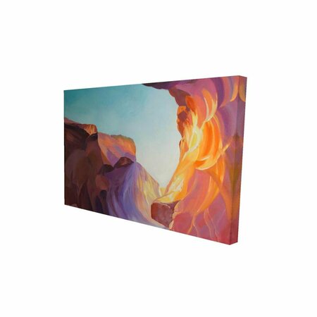 FONDO 12 x 18 in. Antelope Canyon-Print on Canvas FO2784847